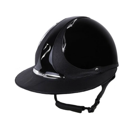 Premium Eclipse glossy black helmet - Antares  | Vestride