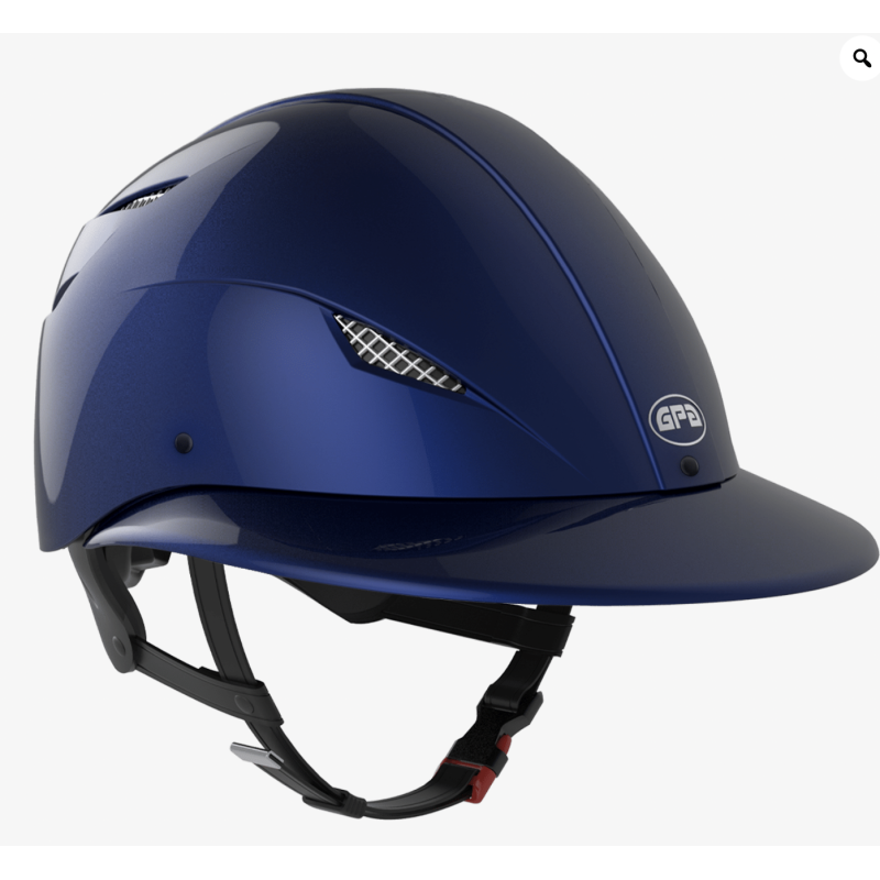 Easy First Lady Hybrid blue helmet - GPA  | Vestride