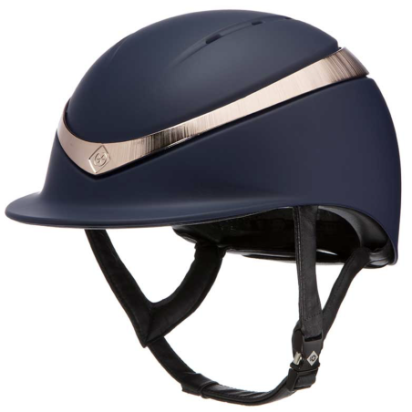 Charles Owen Halo blue helmet