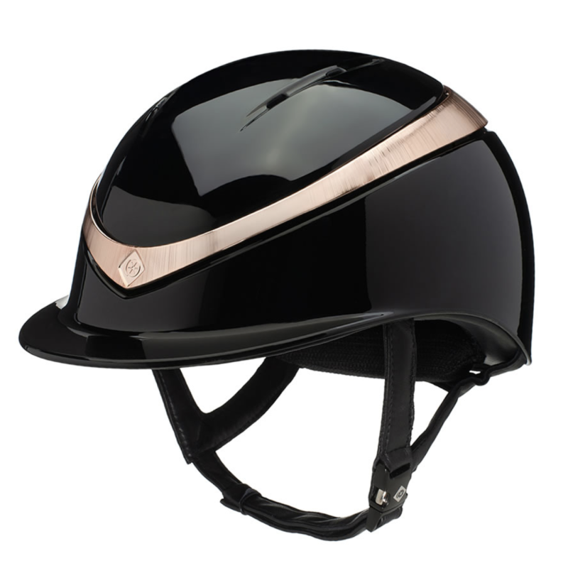 Halo black helmet - Charles Owen  | Vestride
