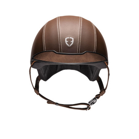 Mocha leather Epona helmet - Egide