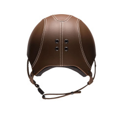 Mocha leather Epona helmet...