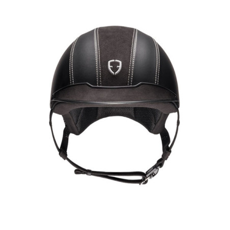 Alcantara Ebony leather Epona helmet - Egide