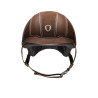 Alcantara Moka leather Epona helmet - Egide