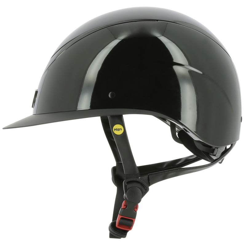 Casque Wings Mips Noir Brillant Équitation | Vestride