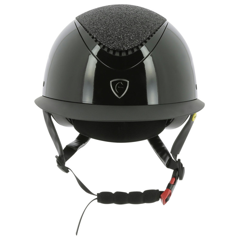 Casque Wings Mips Noir Brillant Équitation | Vestride