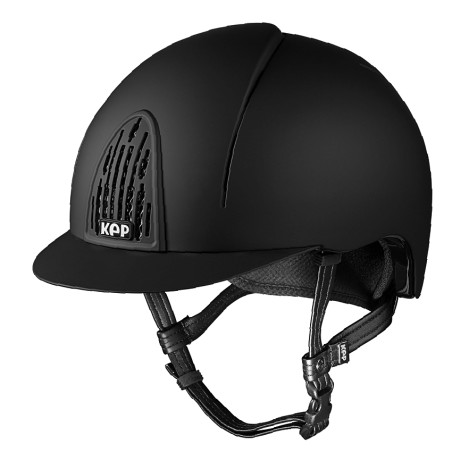 Casque Smart matt noir visière standard - KEP