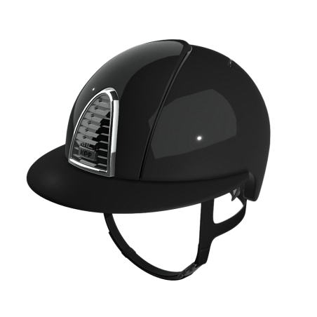 Casque Cromo 2.0 shine noir visière Polo mat - KEP