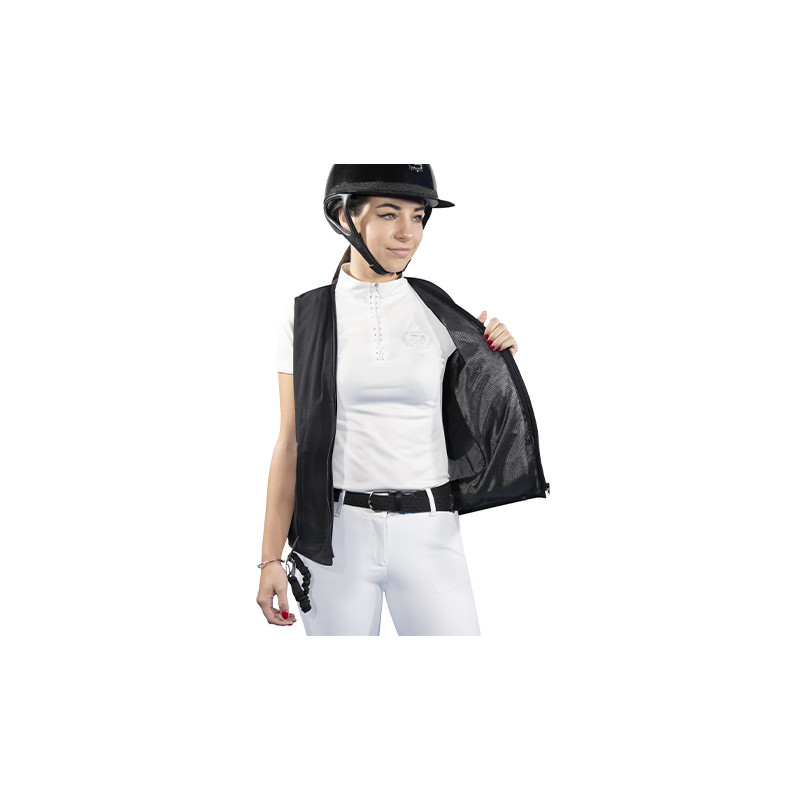 Helite Gilet Airbag Zip'in 2 Enfant Sécurité Équestre