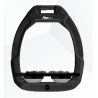 Safe On Flex-on safety stirrups Black Black and Grey