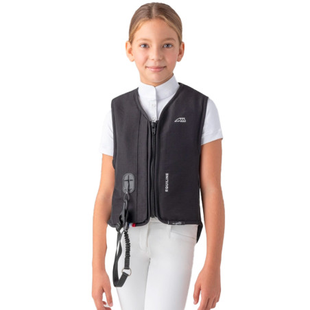 Gilet airbag équitation enfant Equiline by Allshot