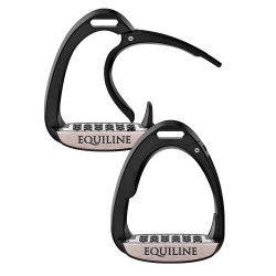 X-Cel black dressage safety stirrups