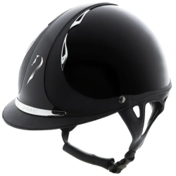 Premium glossy black helmet...