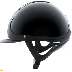 Premium glossy black helmet...