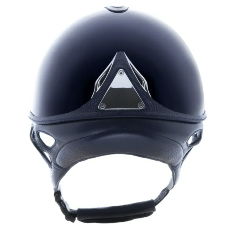 Premium glossy navy helmet