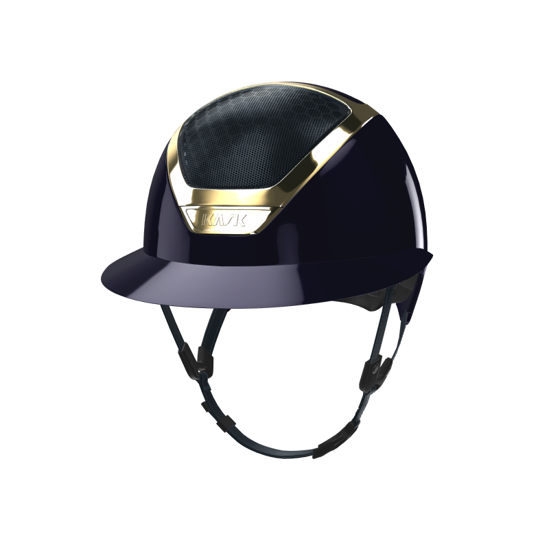 Star Lady Pure Shine helmet with gold chrome frame - Kask | Vestride
