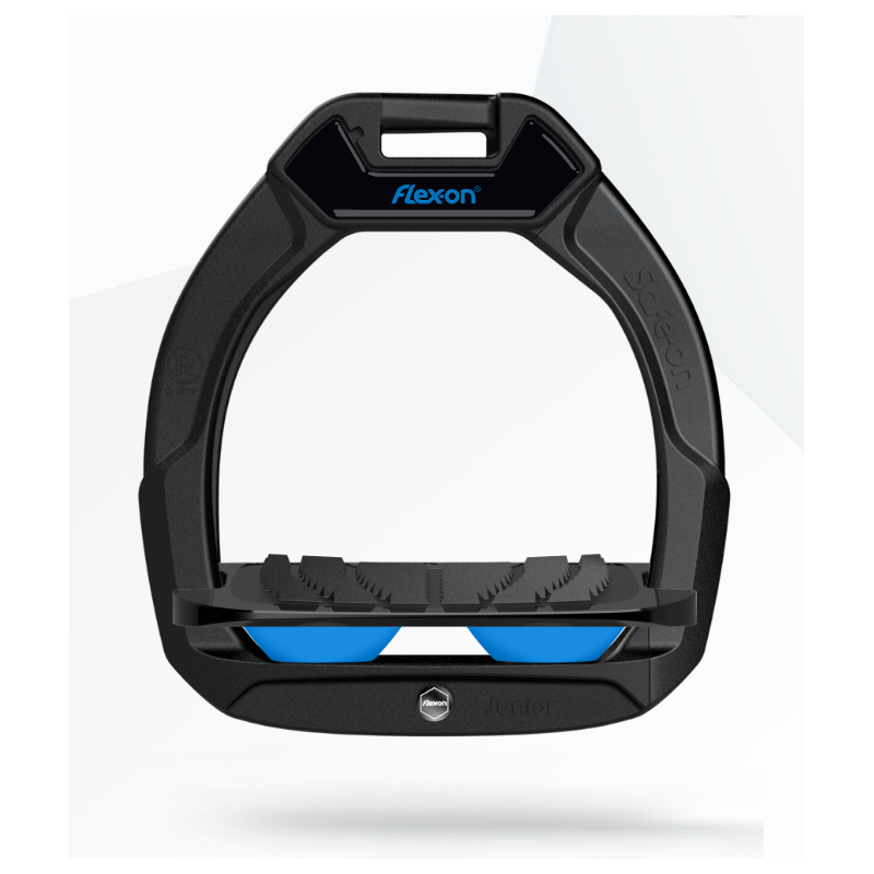 Safe On Junior Flex-on safety stirrups Black customize vestride