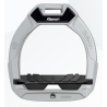 Safe On Junior Flex-on safety stirrups Aluminium grey customize vestride