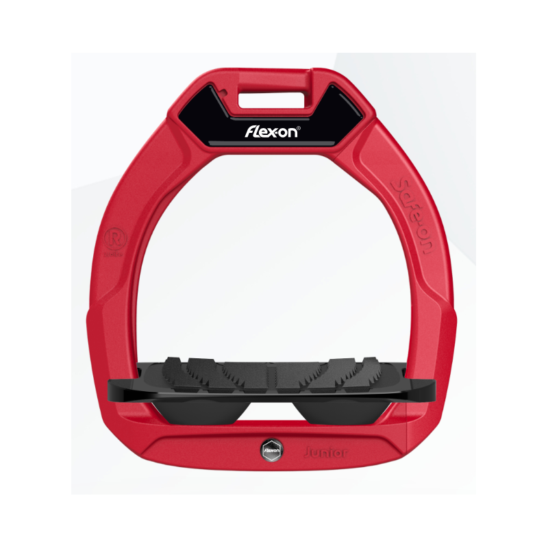 Étriers de sécurité Safe On Junior Flex-on Rouge à personnaliser vestride