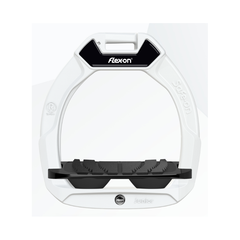 Safe On Junior Flex-on safety stirrups White customize vestride