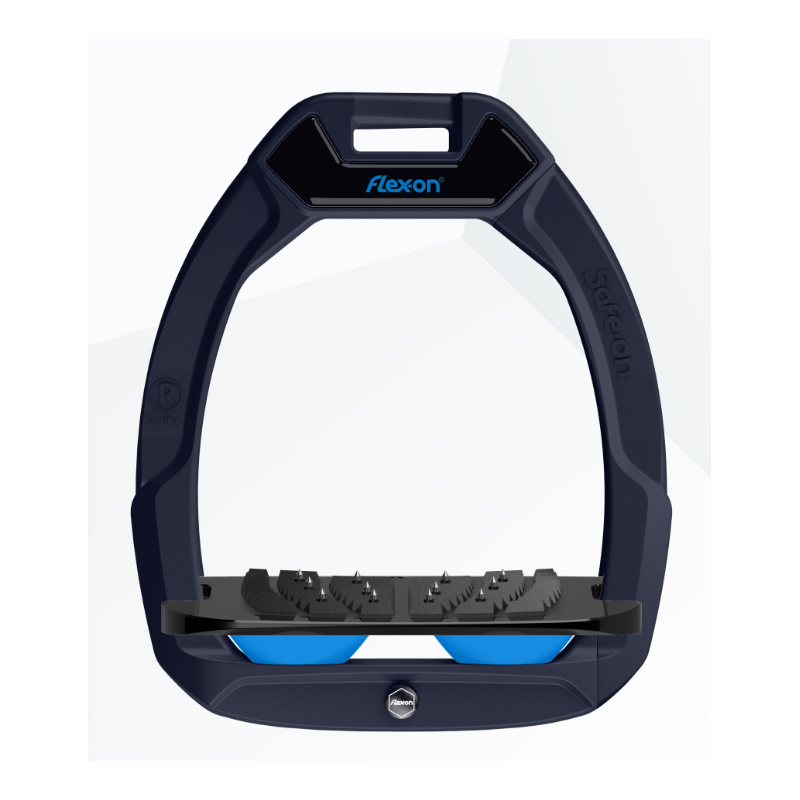 Étriers de sécurité Safe On bleu marine à personnaliser vestride