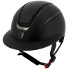 Casque Agris Elite Noir Mat à Liseré Pailleté – Equithème| Vestride