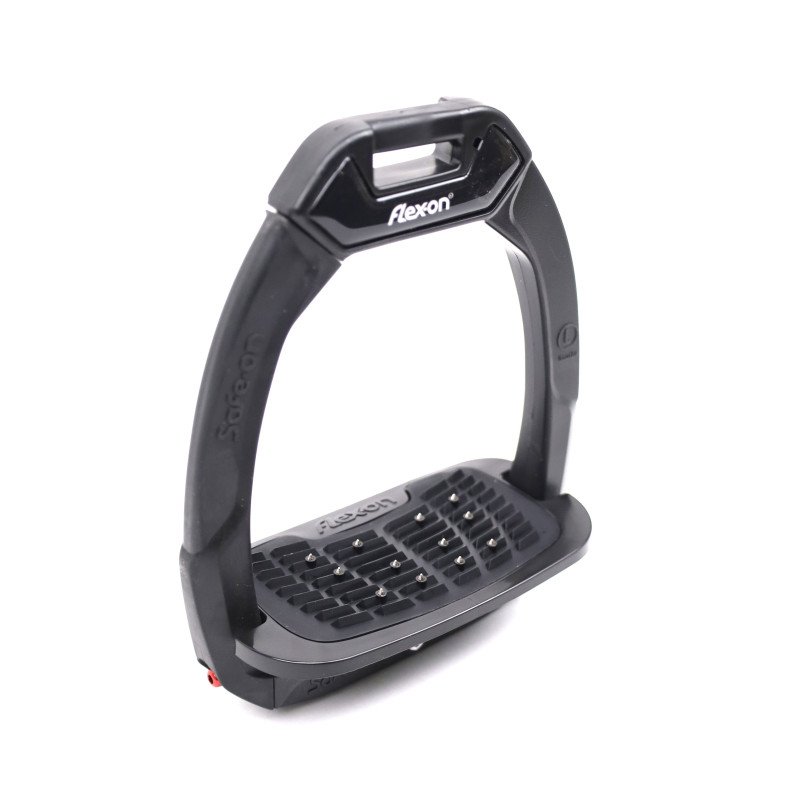 Safe On safety stirrups Black - Flex-On  | Vestride