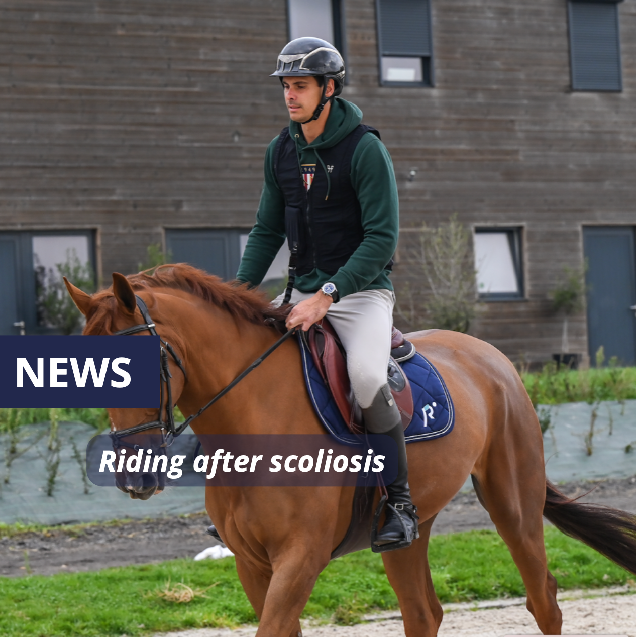 Riding after scoliosis surgery
