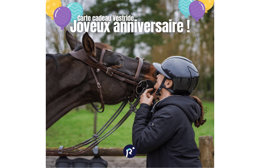 Carte cadeau - Joyeux anniversaire 3